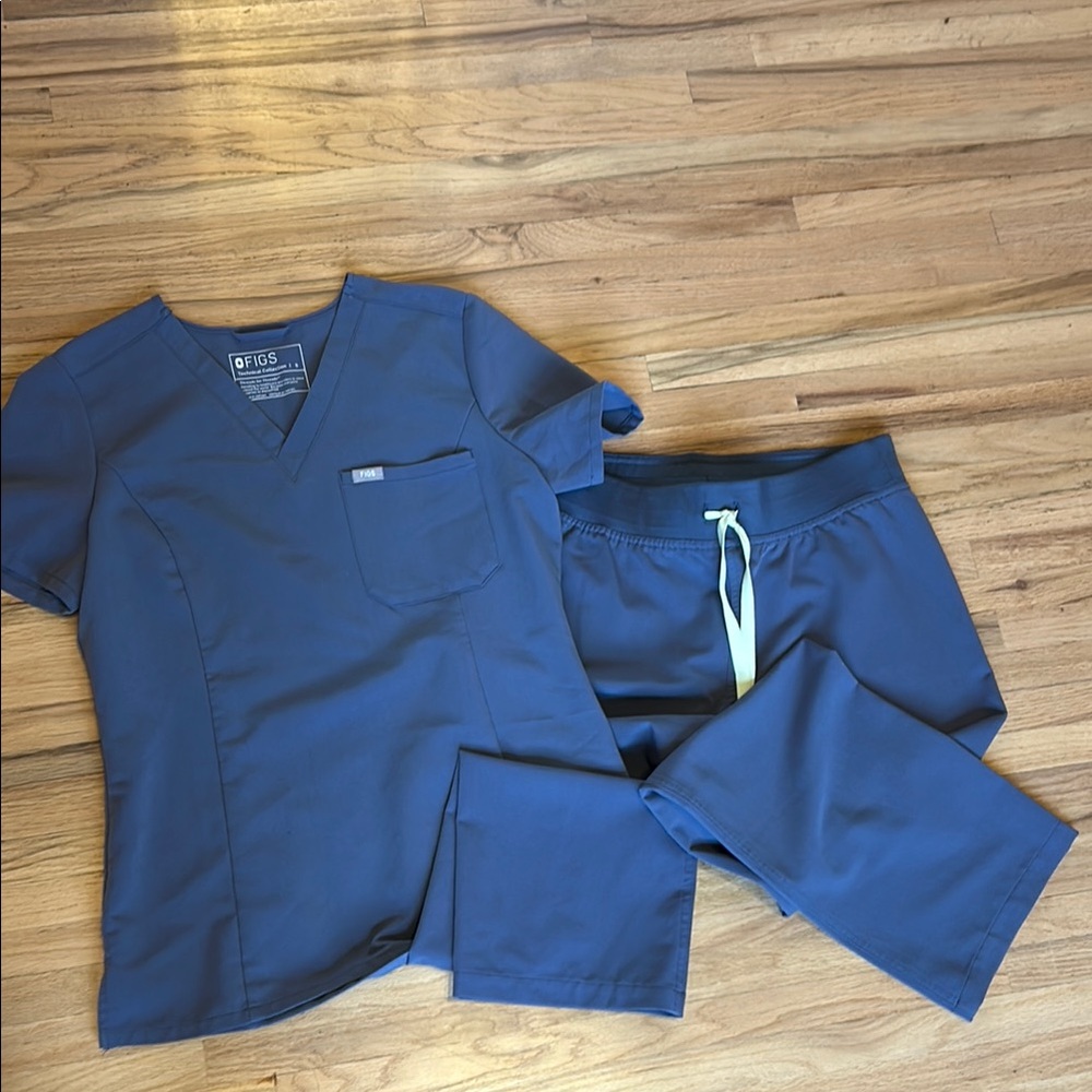 FIGS (Cosmic) Blue Scrub Set